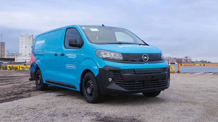 Nya Opel Vivaro Electric.