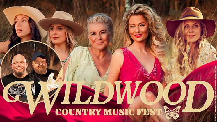 "Wildwood Country Music Fest" – Stockholms största countryfestival intar Åkersberga den 14 juni 2025!
