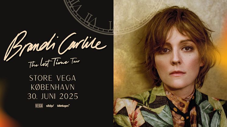 Den Grammy-vindende americana-stjerne Brandi Carlile indtager Store VEGA d. 30. juni