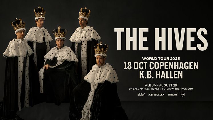 The Hives annoncerer nyt album og giver stor arenakoncert i København