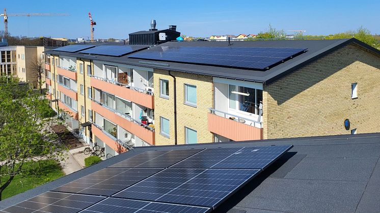Solig makeover hos BRF Blixten 