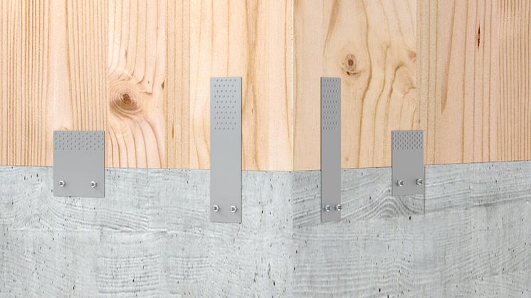 Hullplater med optimalisert hullavstand leveres i forskjellige dimensjoner.