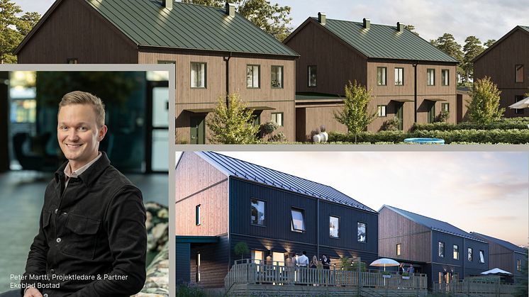 Ekeblad Bostad utvecklar nytt bostadsområde på Hertsön i samarbete med Luleå kommun och Bonava
