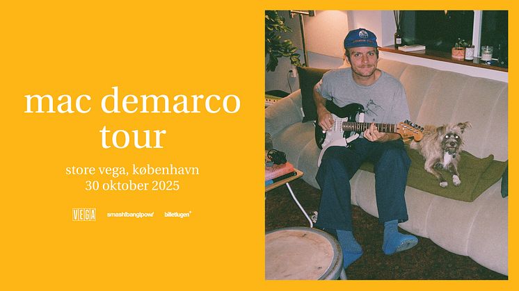 Slacker-darlingen Mac DeMarco indtager VEGA med nyt album
