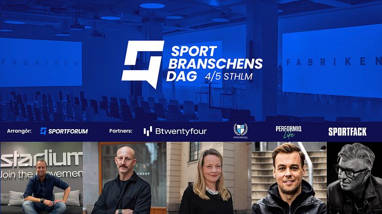 Sportbranschens Dag | Hammarby Sjöstad 4 maj 2023