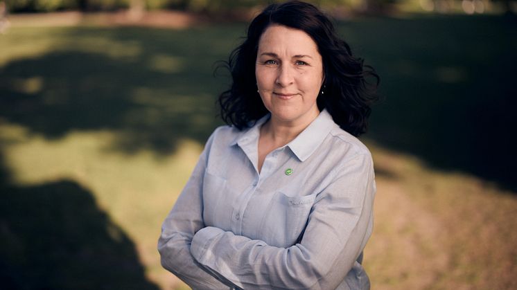 Mätta Ivarsson, gruppledare för Miljöpartiet i Region Skåne.