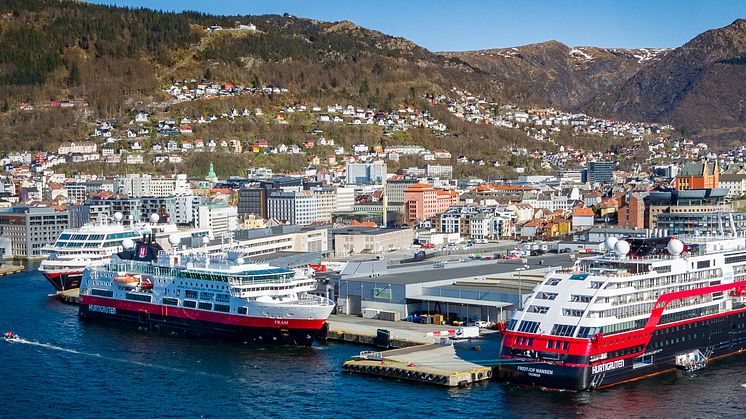 Et viktig transformasjons- og byutviklingsprosjekt for Bergen Havn. Foto: Bergen Havn 