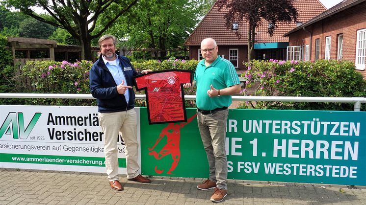 Die Ammerländer Versicherung unterstützt den FSV Westerstede. 