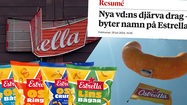 Estrellas lanseringkampanj för den nya ostserien under sommaren 2024 har gett effekt i butik.