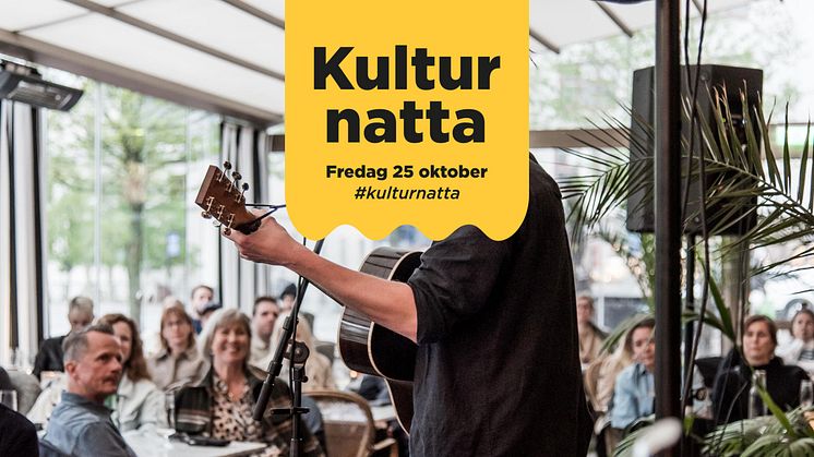 Kulturnatta med musik på Eggers Veranda
