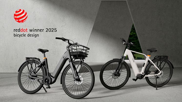 Ecoride vinner två Red Dot-priser för design och GPS-skydd 2025