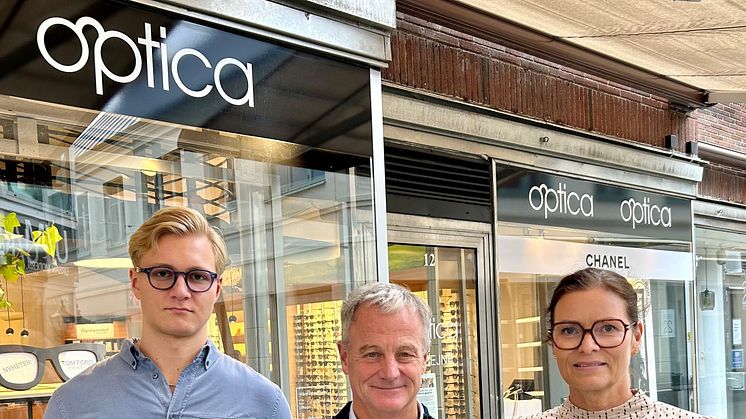 Optica storsatsar i Helsingborg och flyttar till en ny lokal på Kullagatan 3.
