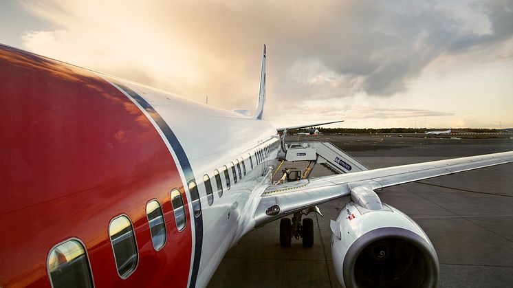 Norwegian utökar trafiken mellan Stockholm Arlanda och Skellefteå
