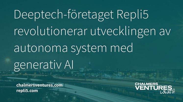 Deeptech-företaget Repli5 revolutionerar utvecklingen av autonoma system med generativ AI