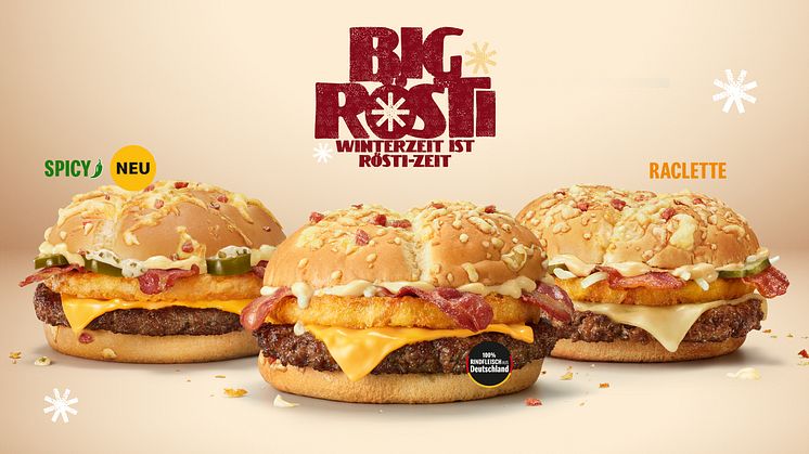 Der Big Rösti ist zurück bei McDonald’s – diesen Winter sogar mit seiner eigenen Fanhymne