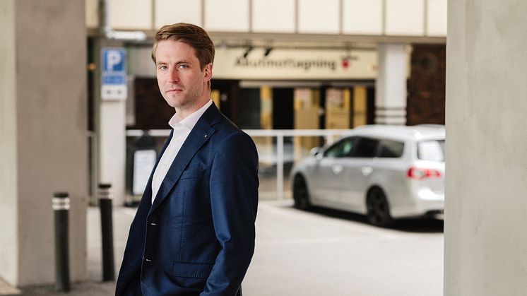 Axel Conradi, sjukvårdspolitisk talesperson för Moderaterna i Region Stockholm.