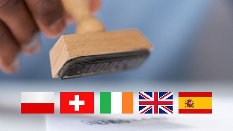 Keep safe system® har fått patent i ytterligare fem europeiska länder. 