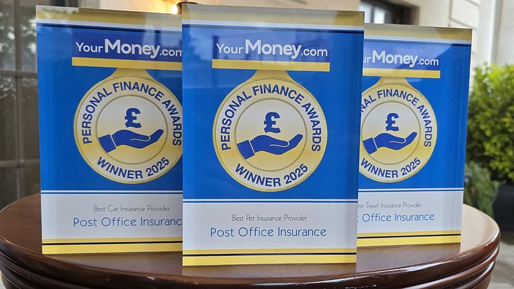 Post Office celebrated as award-winning insurance provider 