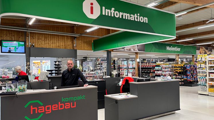 Gesellschafter Nils Ulrich setzt für seinen Markt in Bruchhausen-Vilsen auf die hagebau Dachmarke