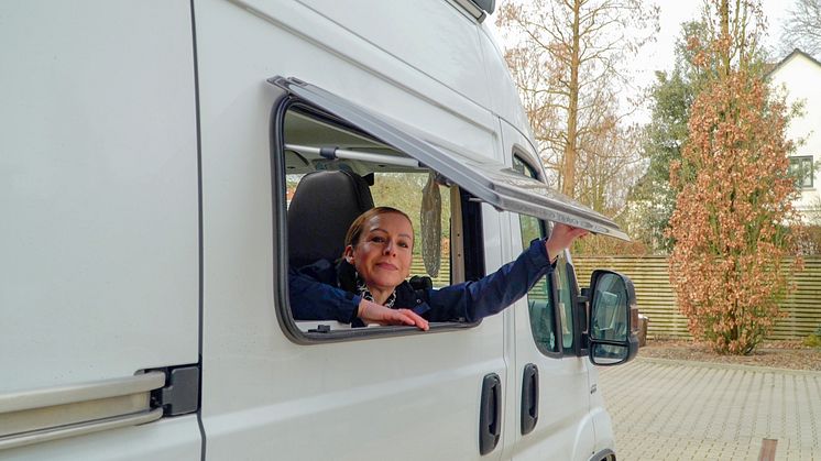 Auch beim Camper-Frühjahrputz gilt, erstmal richtig durchlüften. 