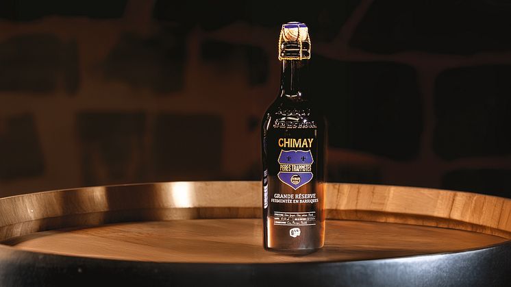 Chimay Blå lagrad på Brandyfat i exklusivt släpp på Systembolaget.