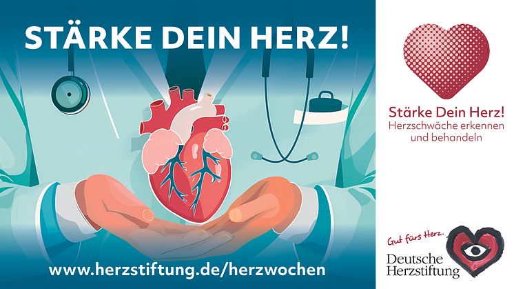 Wie lassen sich Klinikeinweisungen wegen entgleister Herzschwäche vermeiden? Herzwochen der Deutschen Herzstiftung informieren darüber. 