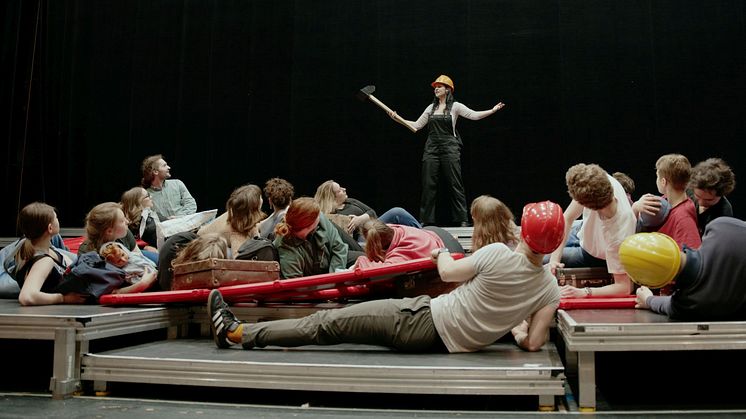 Operette „Moskau, Tscherjomuschki“ (Probenfoto) - Foto: Yannic Borchert/HMT Leipzig