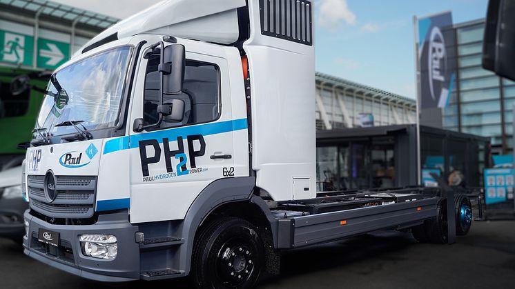 Paul PH2P® Truck 6x2 mit zusätzlicher luftgefederter Nachlauf-Lenkachse mit bis zu 22 Tonnen Gesamtgewicht auf IAA 2024