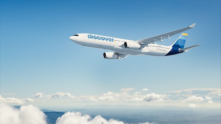 A330 with Discover Airlines livery