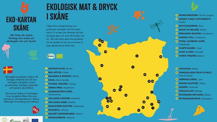 Eko-kartan Skåne