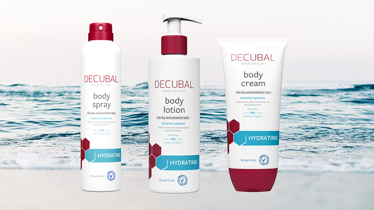 Sommartips! Decubal Hydrating Body – snabb, intensiv och långvarig återfuktning som inte kladdar