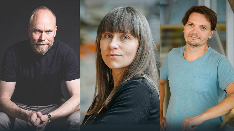 Kristian Luuk, Nathalie Simonsson och Pelle Ullholm
