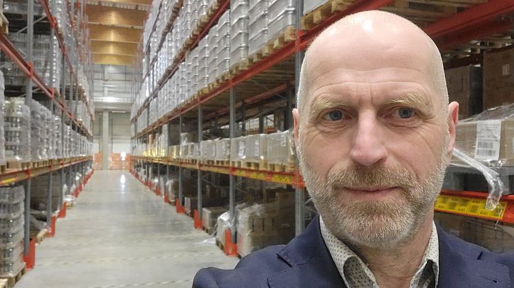 Per Andersson, Affärsområdeschef Lagerlogistik inom Malmö LBC