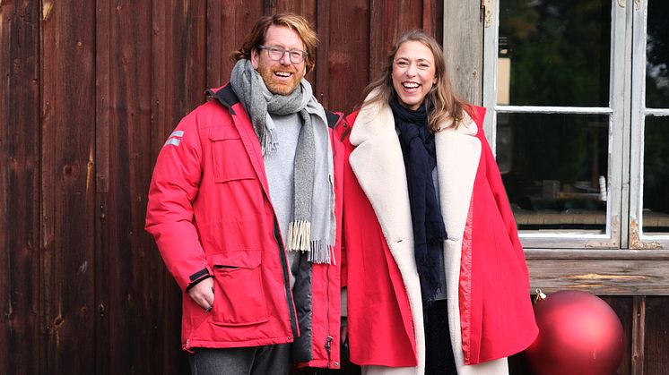 I bilden: Stefan Nilsson och Helena Lyth