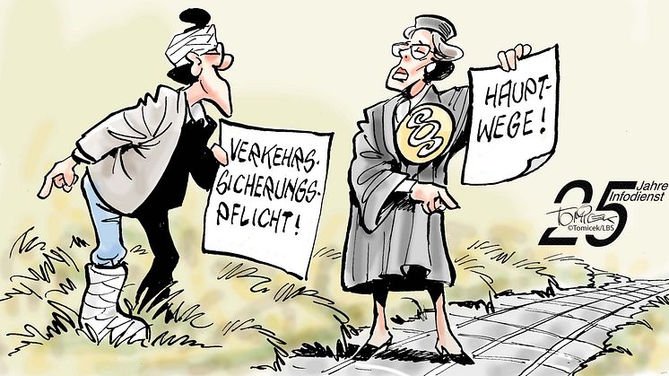 Rutschiger Nebenweg