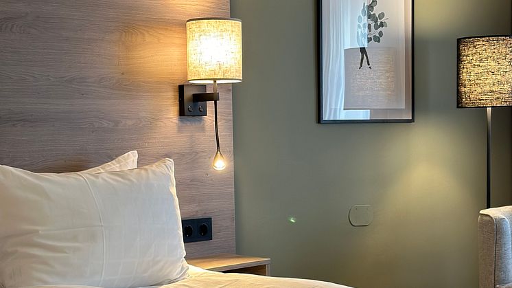 Quality Hotel checkar in i Falun