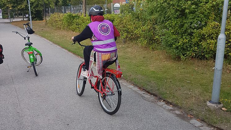 Cykelskola på Rosengård