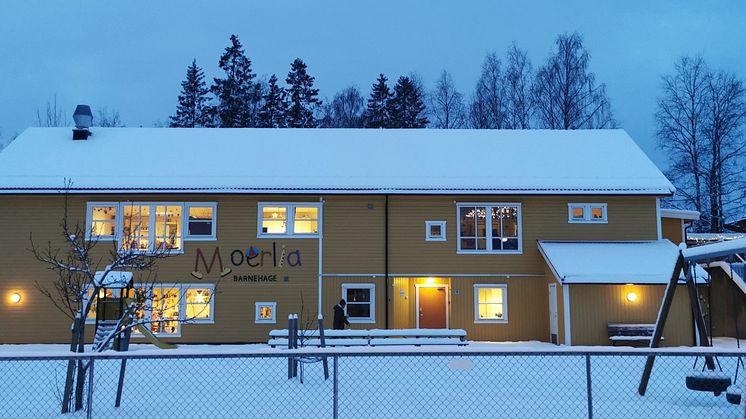 Moerlia barnehage har blitt en del av Stiftelsen Kanvas