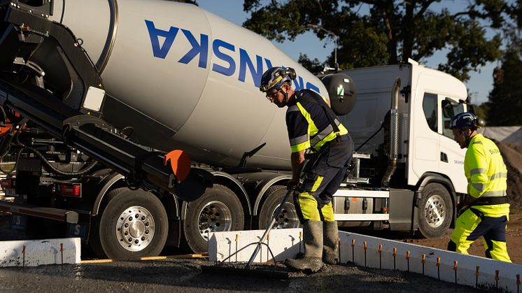 Skanska and Cemvision enter agreement to reduce the climate footprint in the construction industry