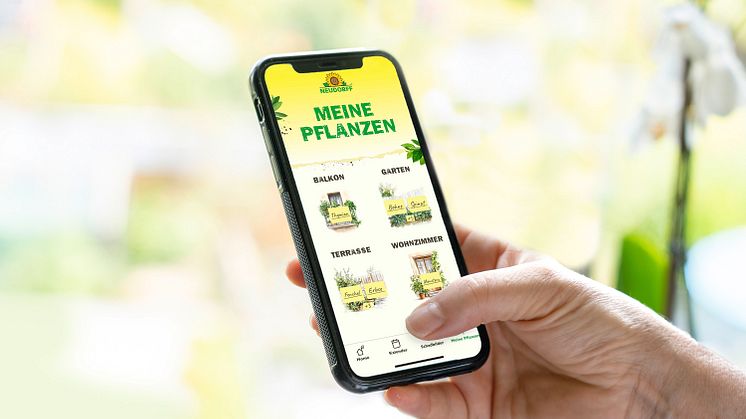 Alles für die Pflanzen - in der neuen App "Neudorff - natürlich gärtnern"