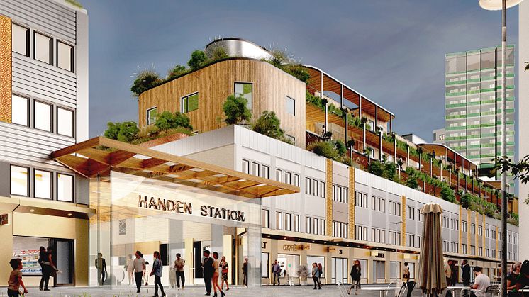 Samråd för nya bostadskvarter vid Handenterminalen och stationsområdet