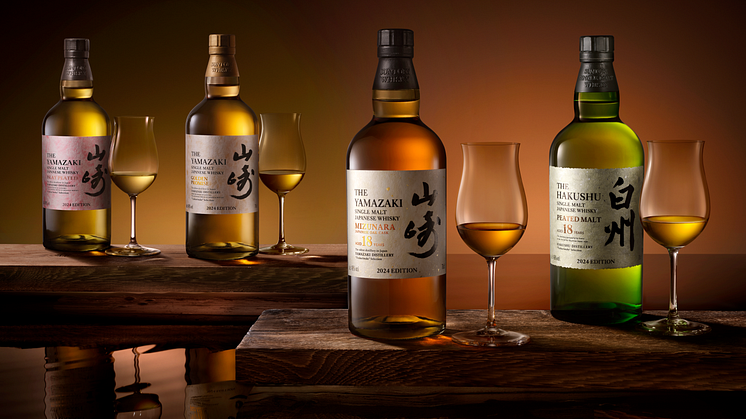 THE HOUSE OF SUNTORY TILLKÄNNAGER LANSERINGEN AV DEN BANBRYTANDE TSUKURIWAKE-SERIEN 2024