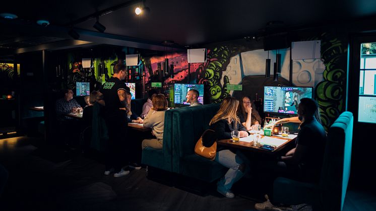 Kappa Bar, restaurangkedjan som kombinerar mat, dryck och gaming, väljer Bredband2 som helhetsleverantör av internet och telefoni.