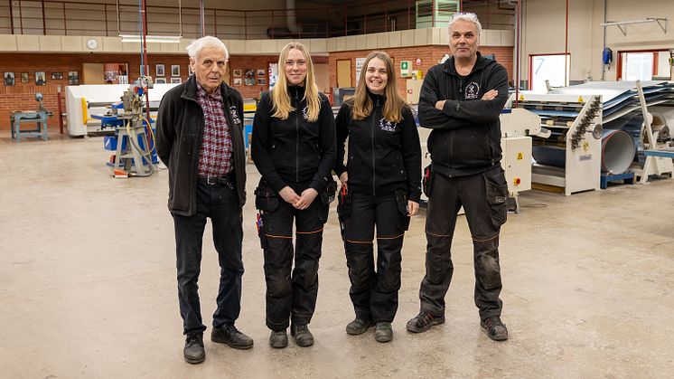 Fyra generationer som byggt för framtiden
