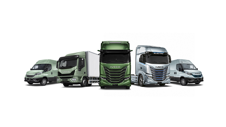 Samtliga IVECO Daily, IVECO Eurocargo och IVECO S-Way-serien finns i IVECO´s modellutbud och uppfyller EU:s uppdaterade lagkrav i den allmänna säkerhetsförordningen (GSR*).