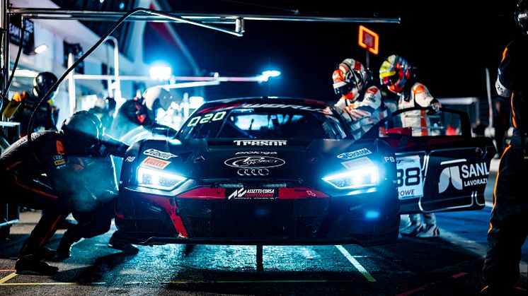 Sebastian Øgaard sluttede femmer i GT World Challenge-premiere