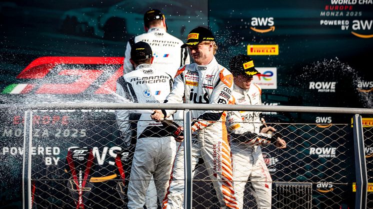 Fourth GTWC Podium for Sebastian Øgaard at Monza