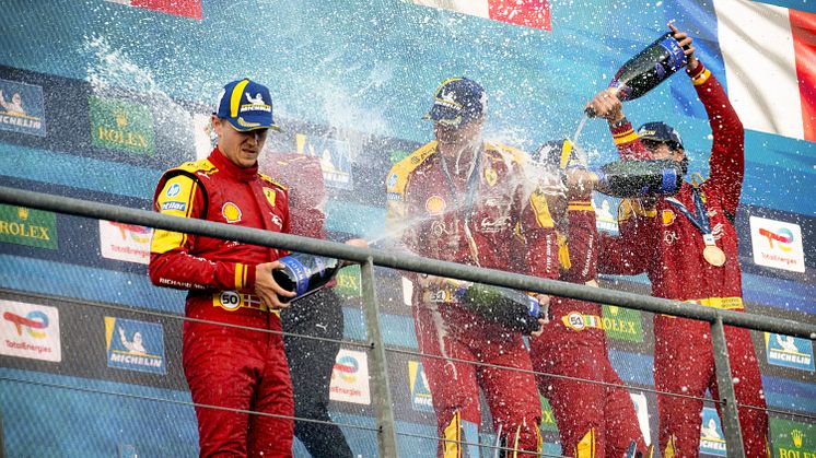 WEC på Spa: Nicklas Nielsen igen på podiet