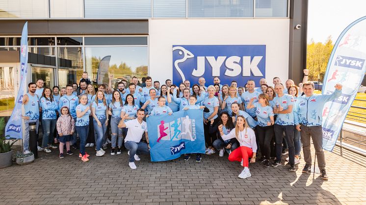 Bieg w szczytnym celu – JYSK świętuje 25 lat w Polsce wspierając Fundację Dajemy Dzieciom Siłę