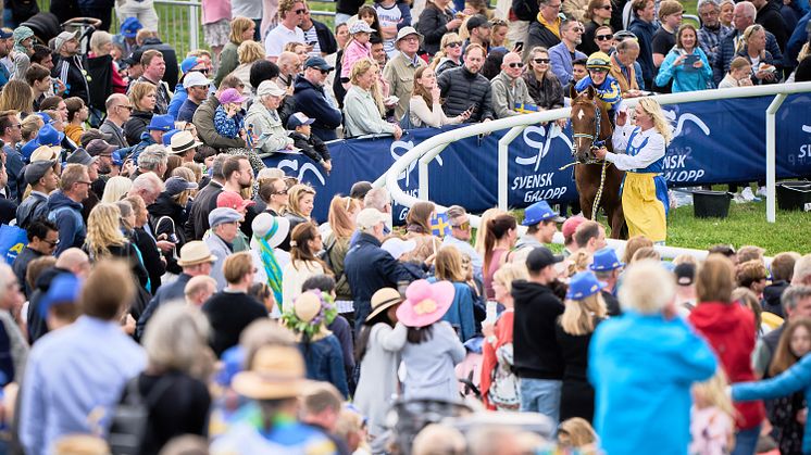 Hästarna intar stan när Svensk Galopp bjuder på Nationaldagsgaloppen